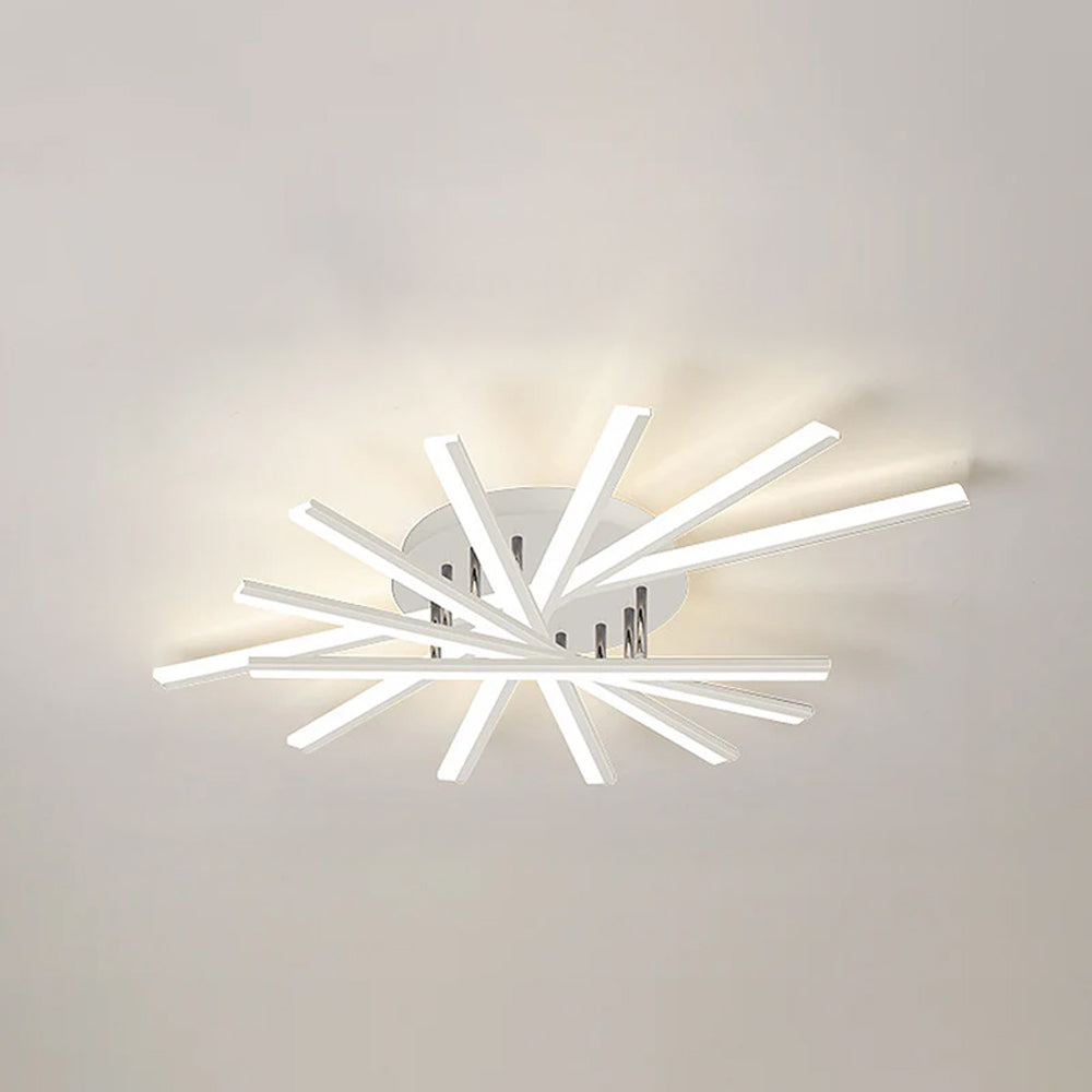 Sleek Nordic-Inspired LED Ceiling Light