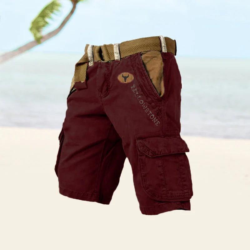 Men's Cargo Summer Shorts | Mid Waist
