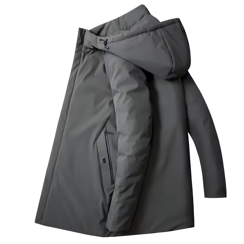 Men's Warm Winter Jacket | Hooded