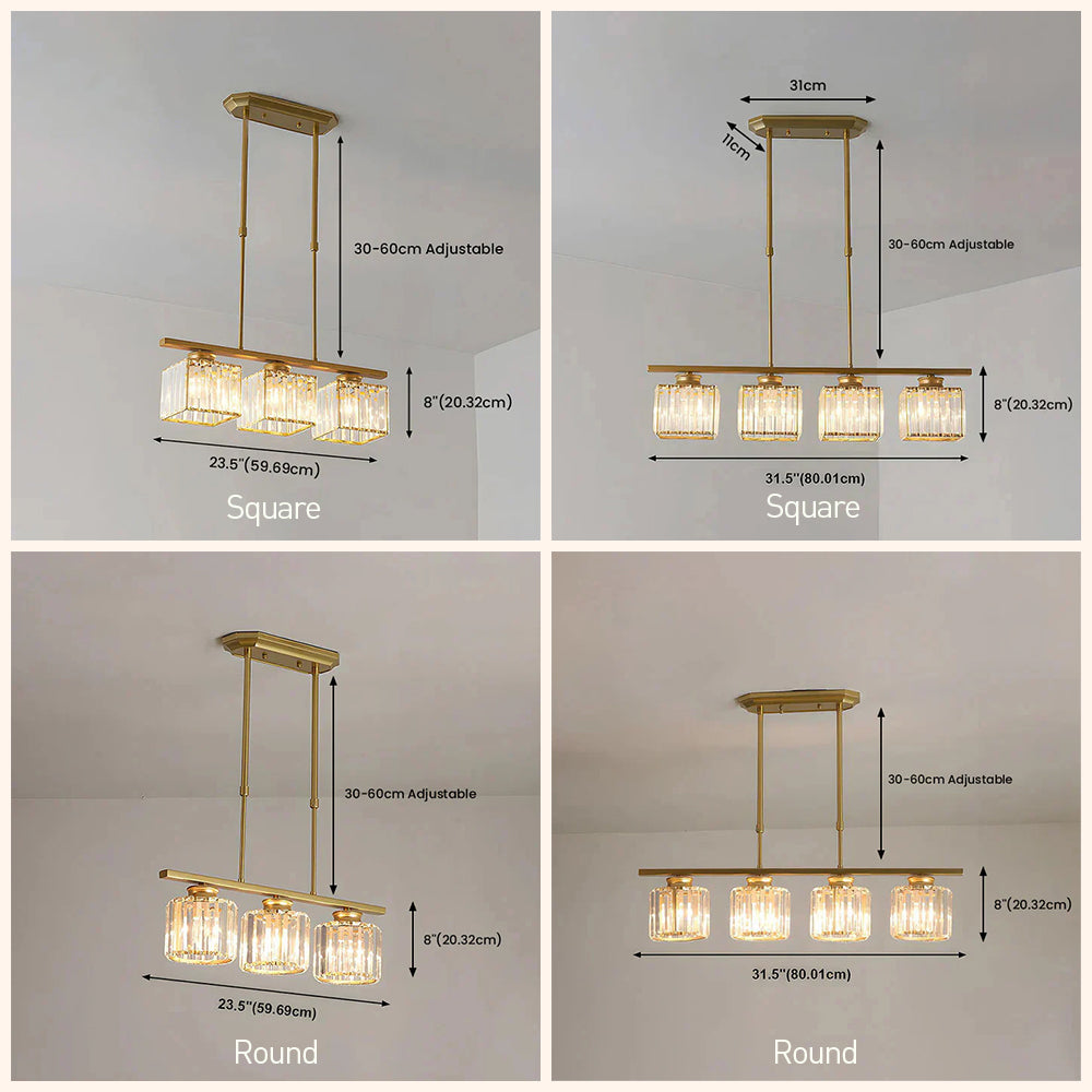 Scandinavian Linear Pendant Light