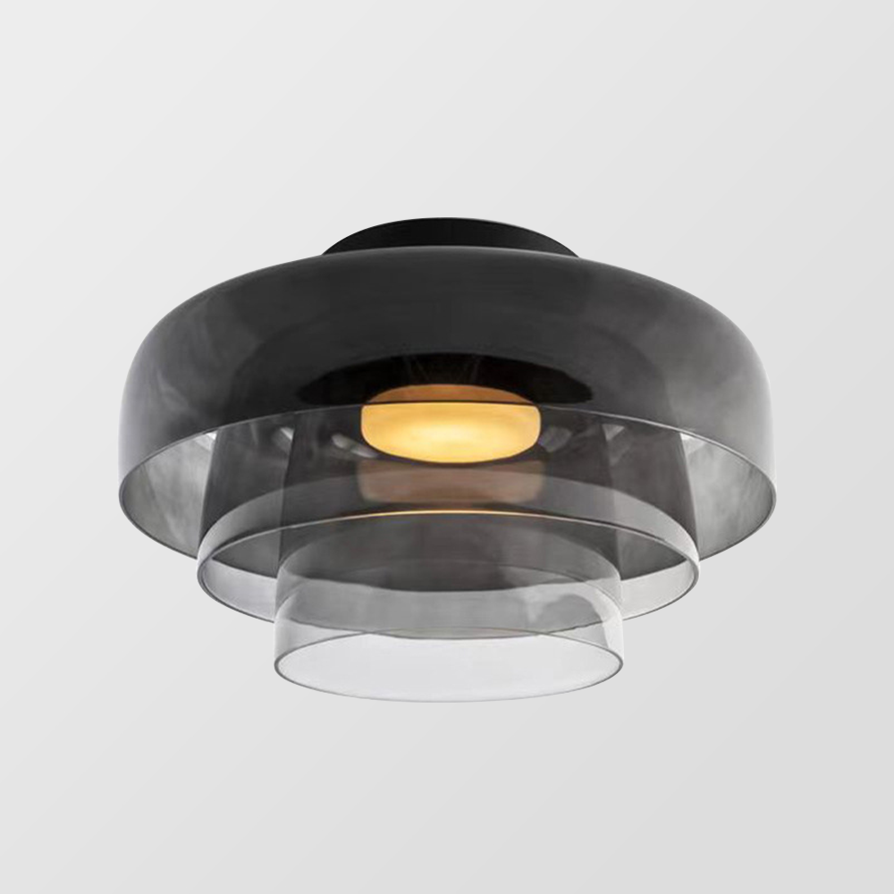 Scandinavian Artisan Glass Ceiling Pendant