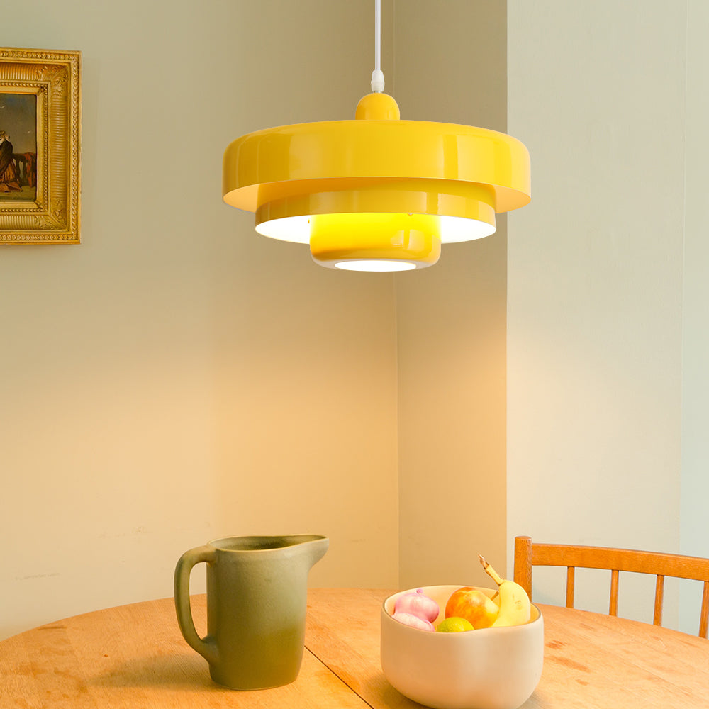 Retro Pendant Light with a Creative Twist