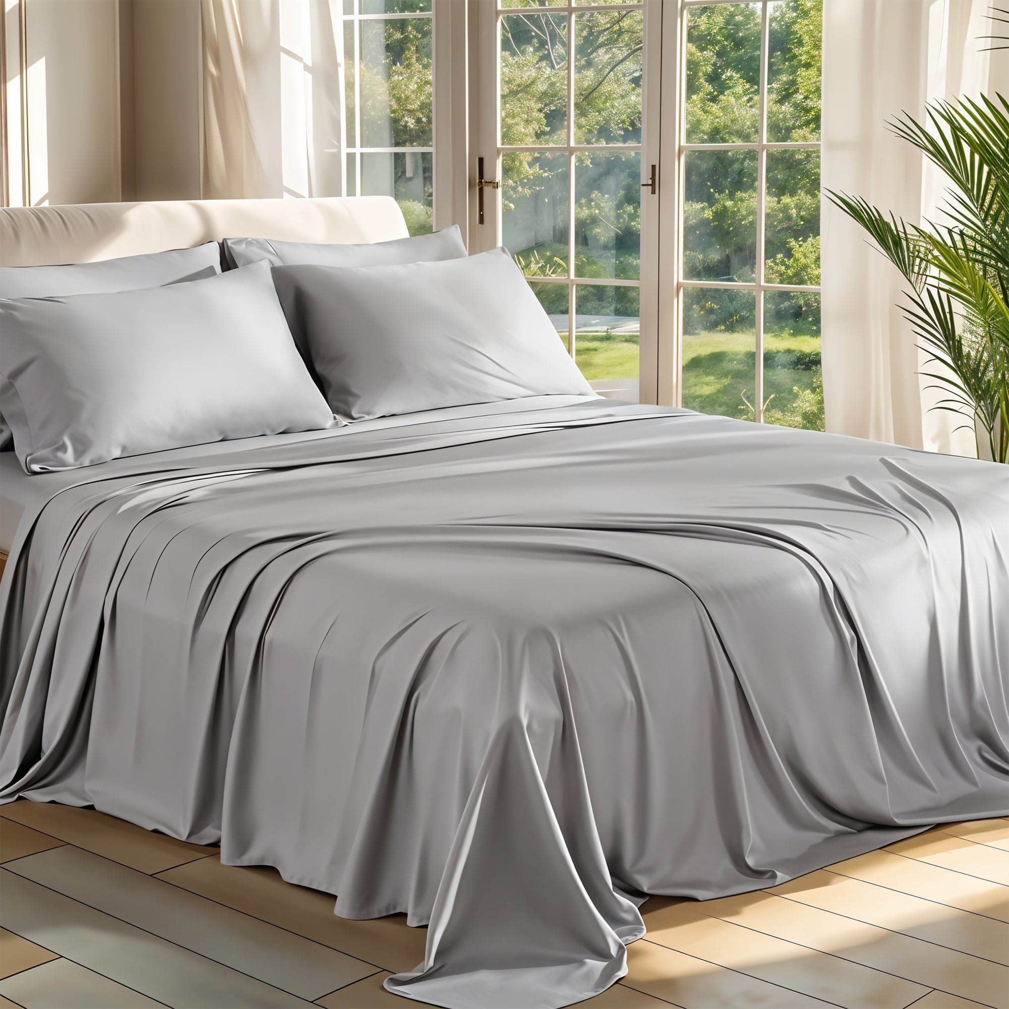 Buttery-Smooth Feel Bamboo Sheet Set