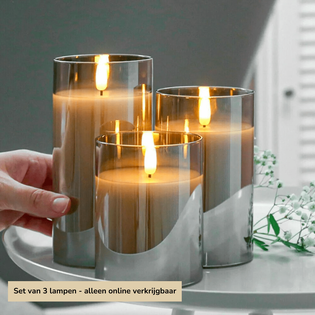 Flicker LED Candles with Realistic Flame Effect