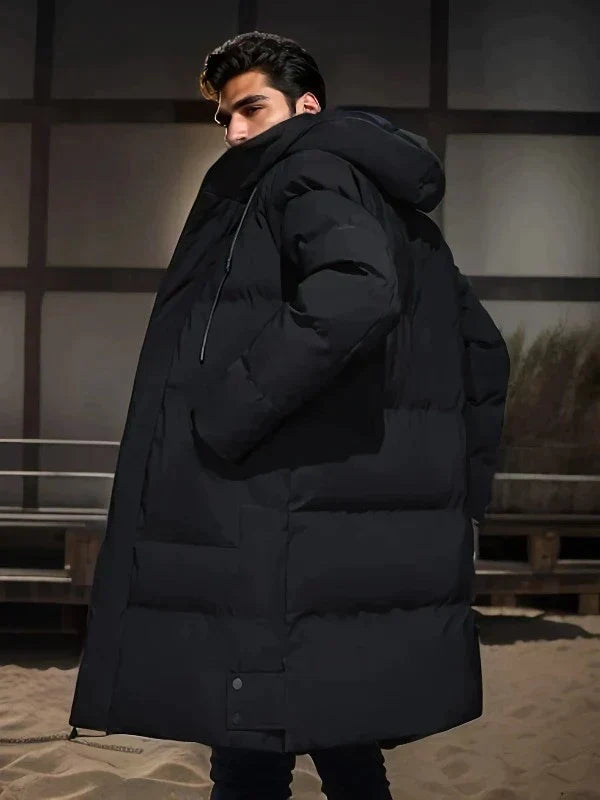 Men's Hooded Parka Jacket | Winter