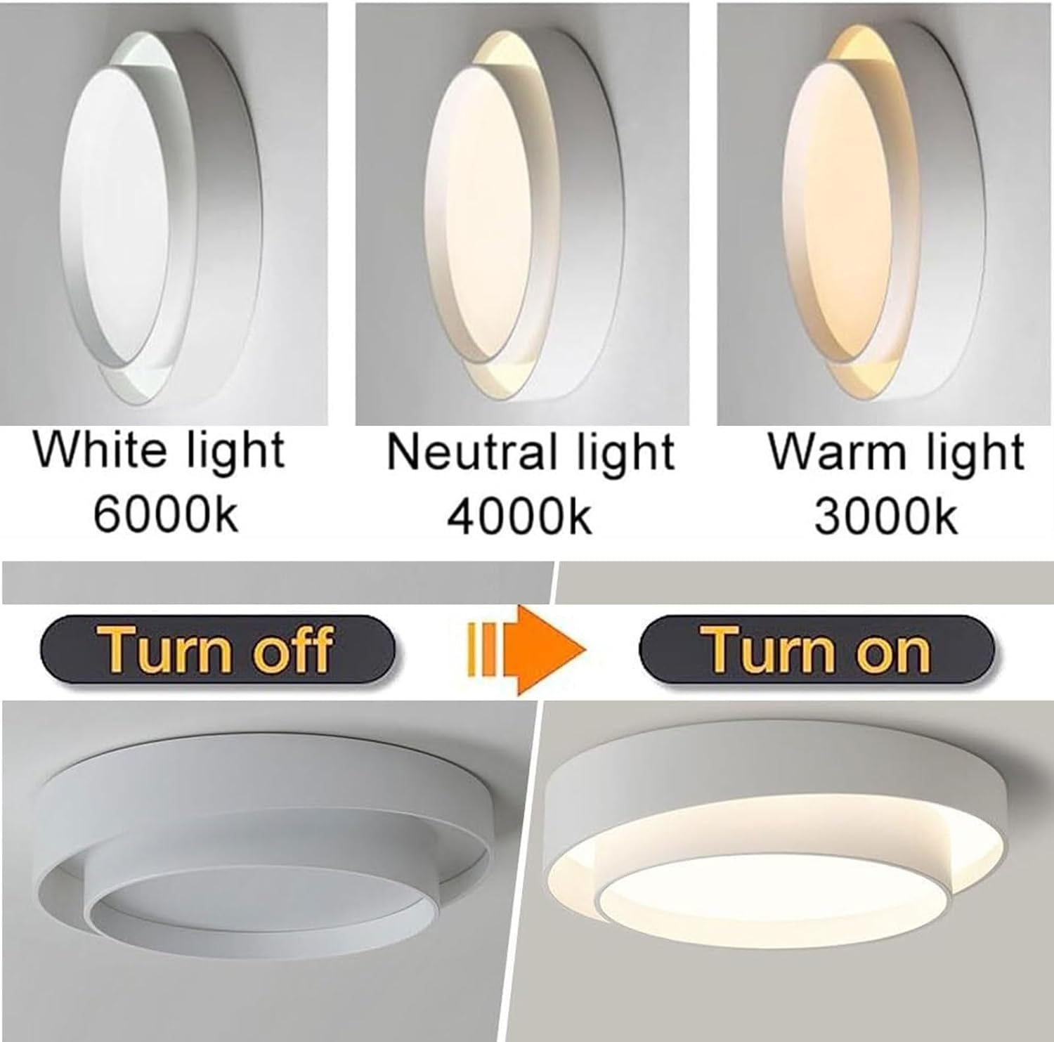 Minimalist LED Round Ceiling Accent