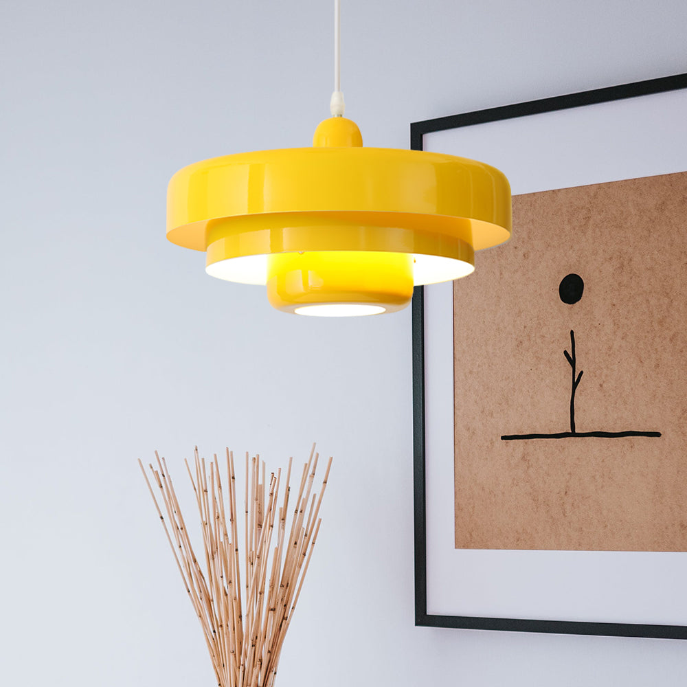 Retro Pendant Light with a Creative Twist
