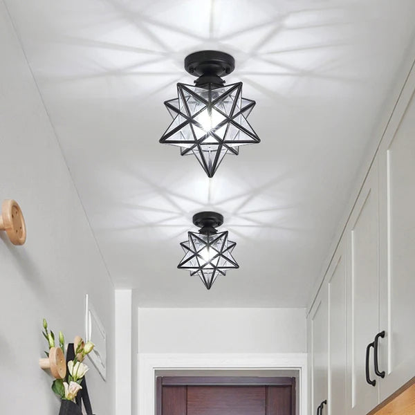 Modern Starlight Flush Ceiling Fixture