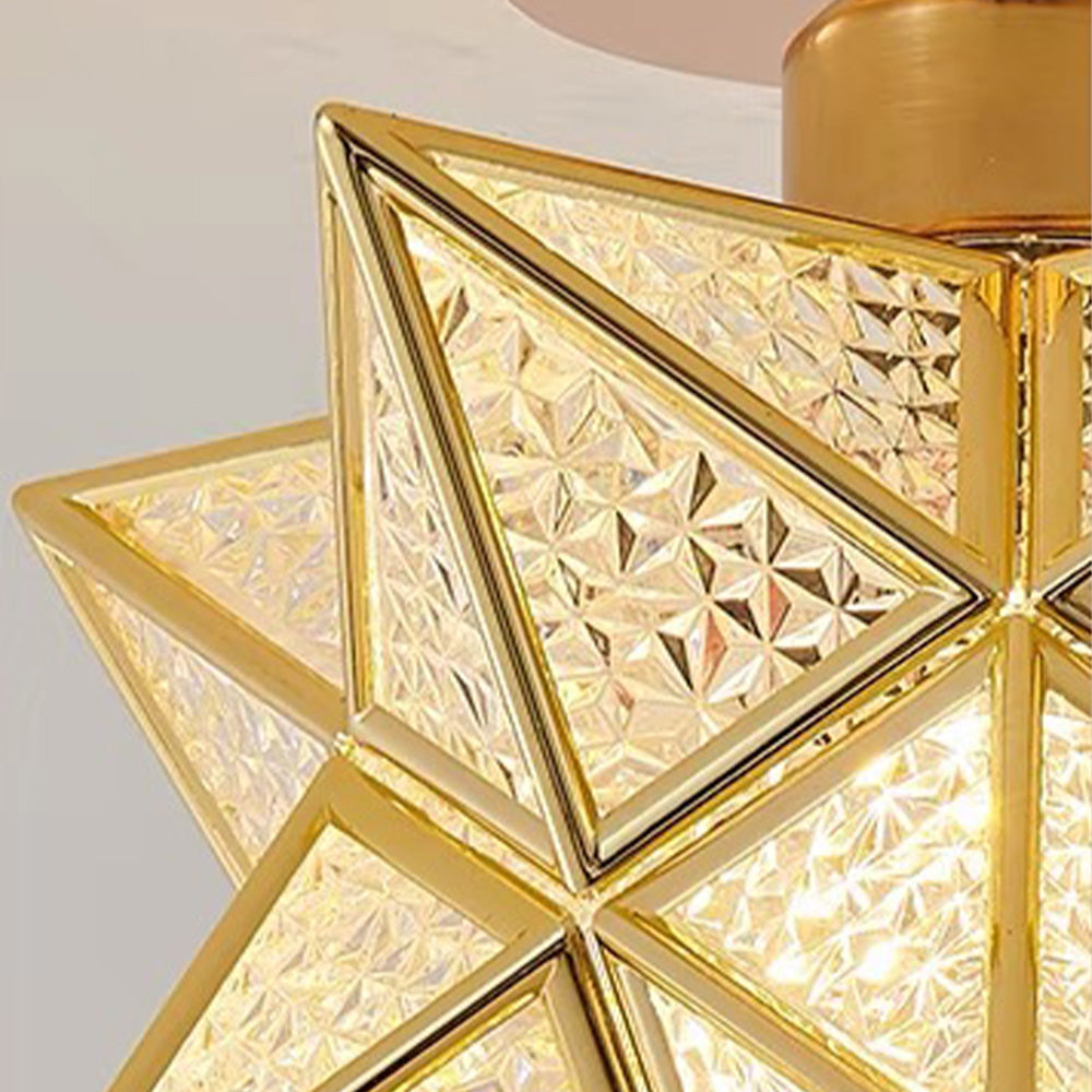 Modern Starlight Flush Ceiling Fixture