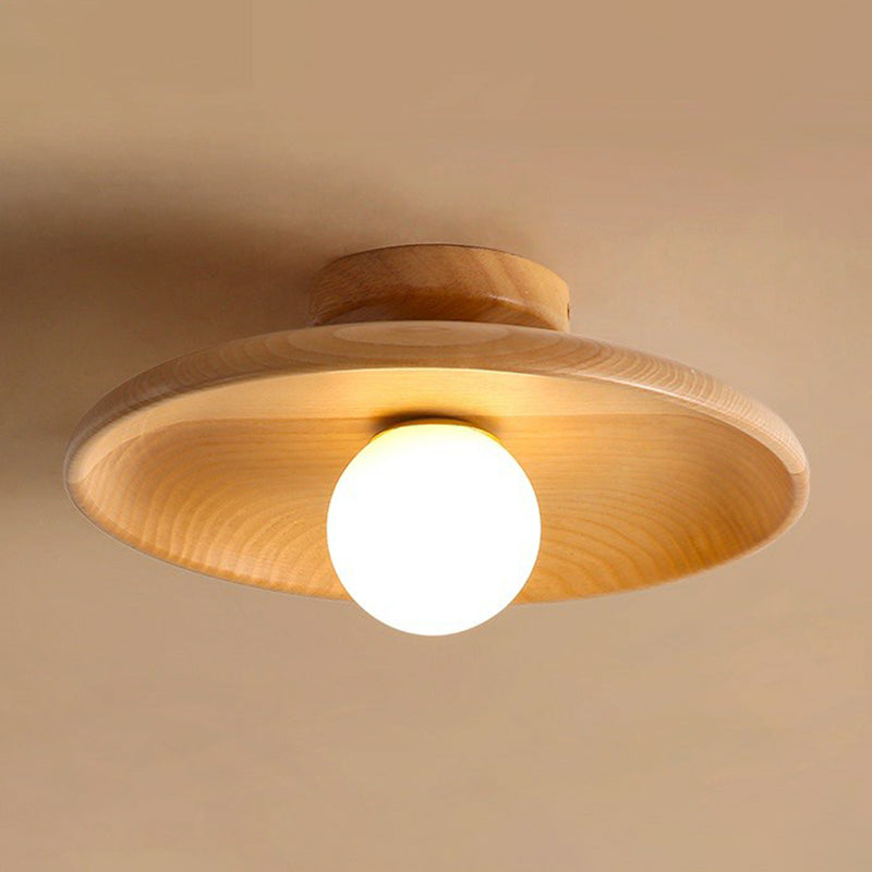Modern Minimalist Semi Flush Ceiling Light