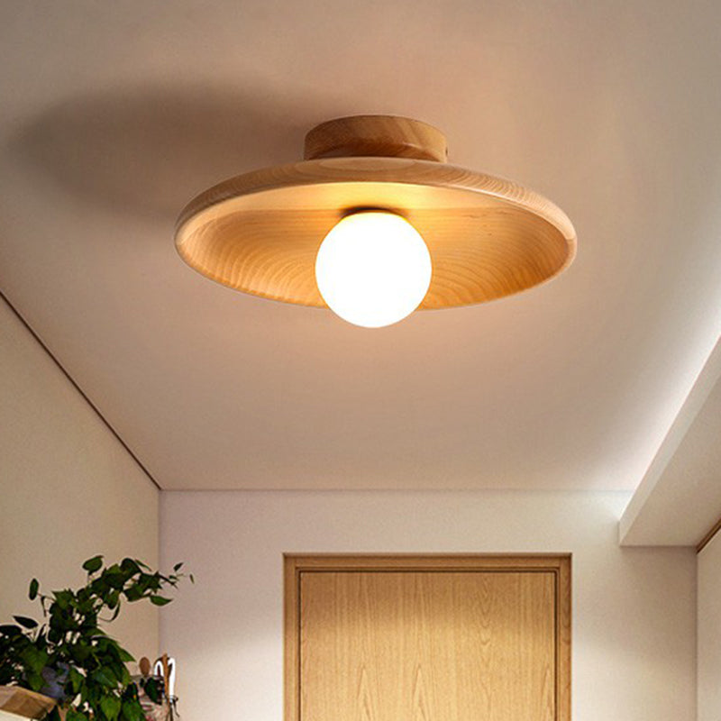 Modern Minimalist Semi Flush Ceiling Light