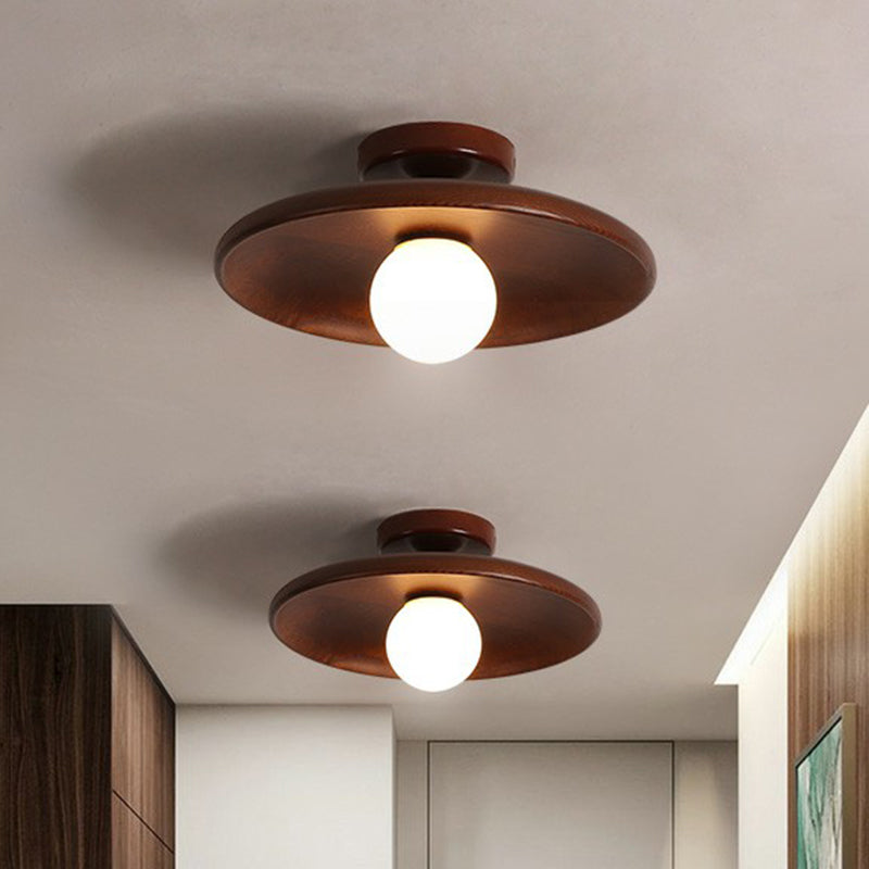 Modern Minimalist Semi Flush Ceiling Light