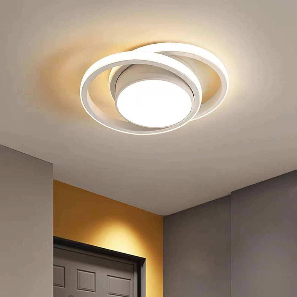 Modern Minimalist Halo Duo Ceiling Light