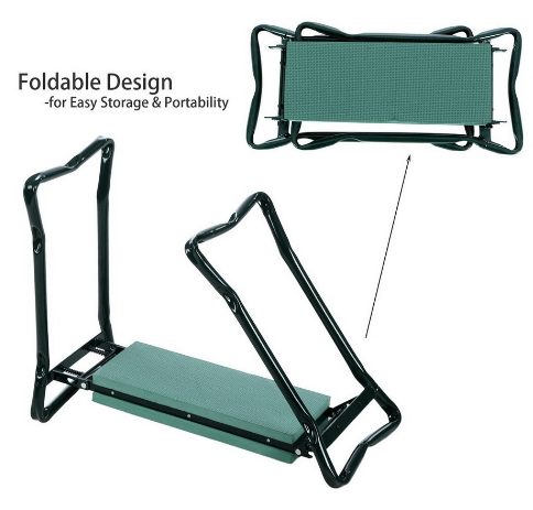 All-in-One Foldable Seat & Tool Tote