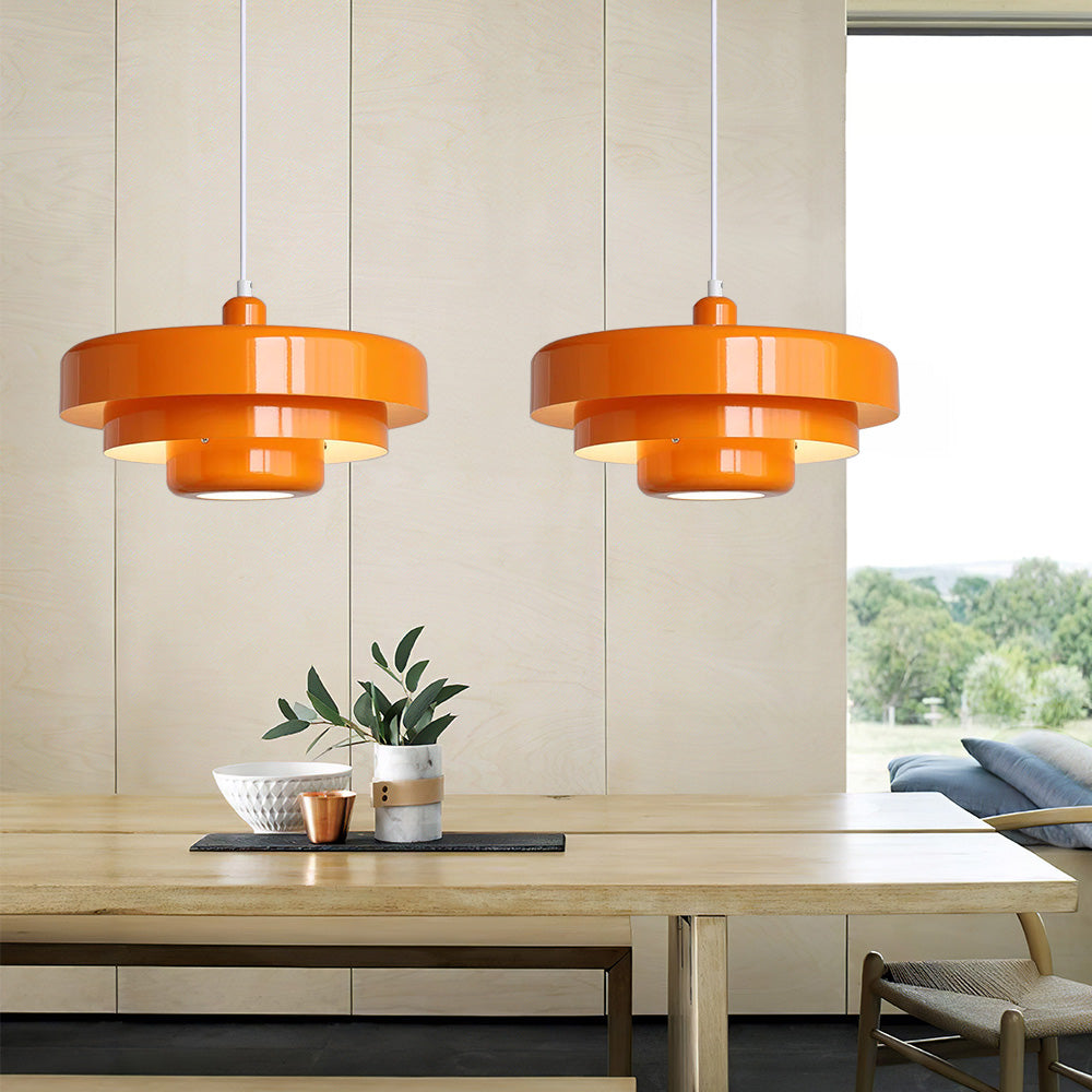 Retro Pendant Light with a Creative Twist