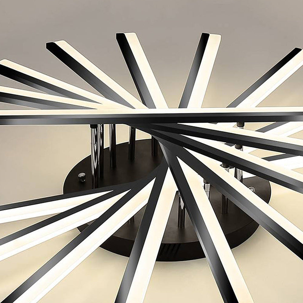 Sleek Nordic-Inspired LED Ceiling Light
