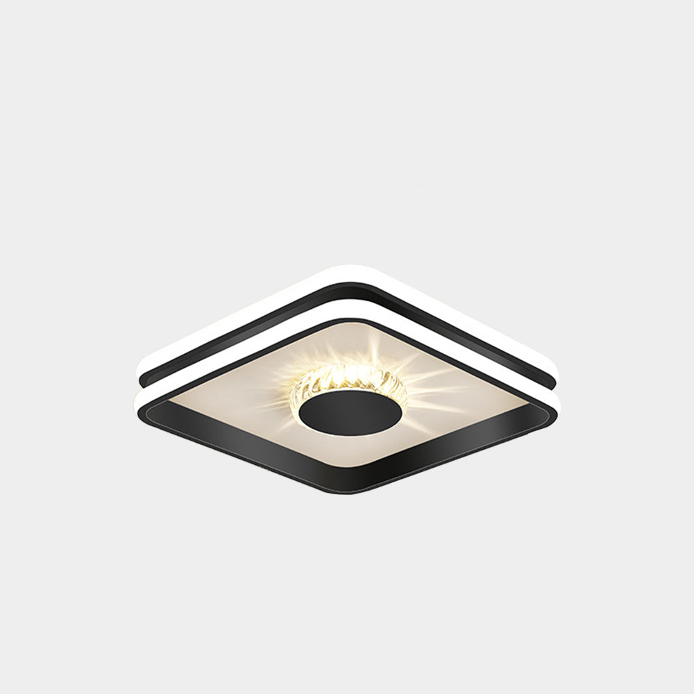 Gold-Finished LED Ceiling Light