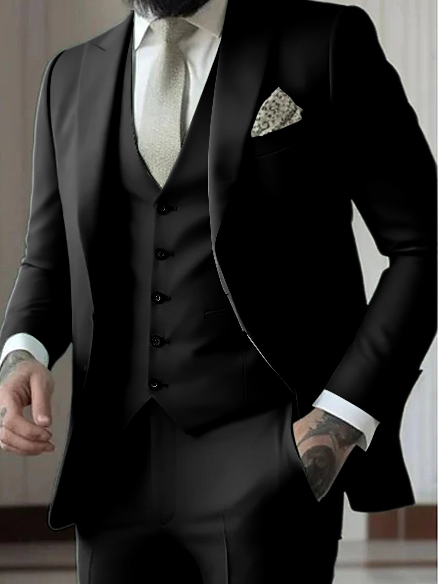 Men's Single Breasted One-Button Suits | Formal