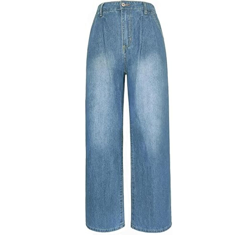 Women's Loose Fit Wide Leg Jeans | Casual