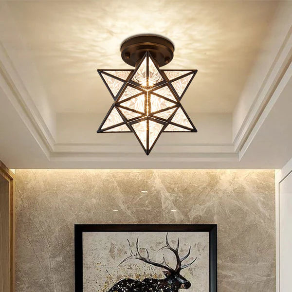 Modern Starlight Flush Ceiling Fixture