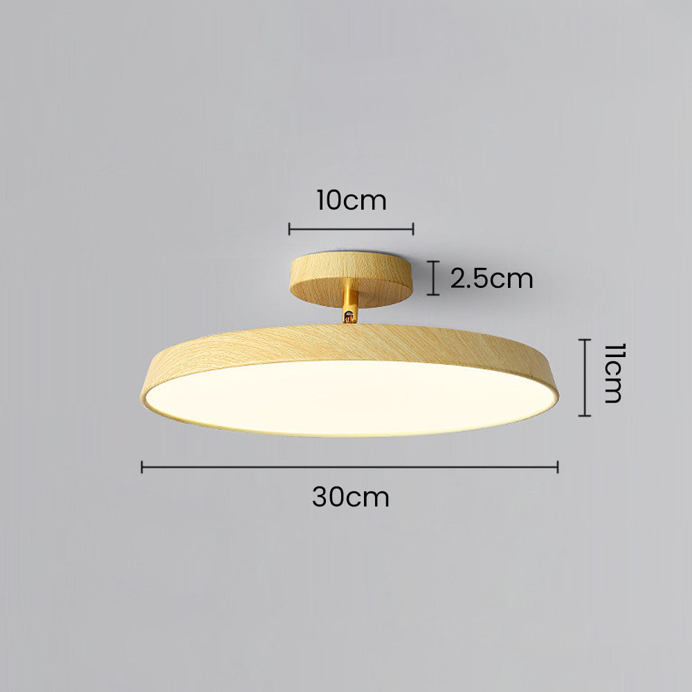 Modern Semi-Flush Ceiling Light