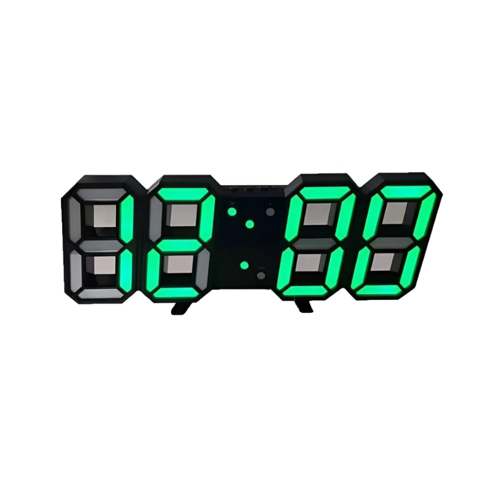 Minimalist LED Digital Wall Clock