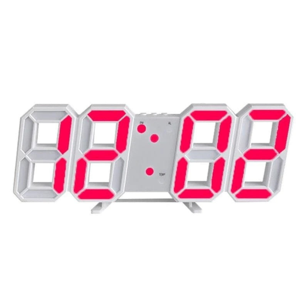 Minimalist LED Digital Wall Clock