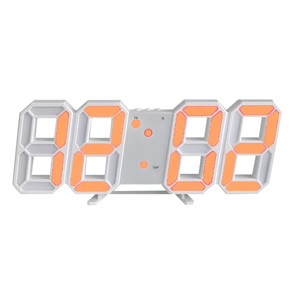 Minimalist LED Digital Wall Clock