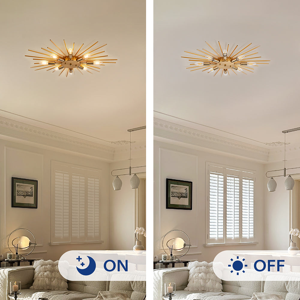 8-Light Modern Ceiling Lights