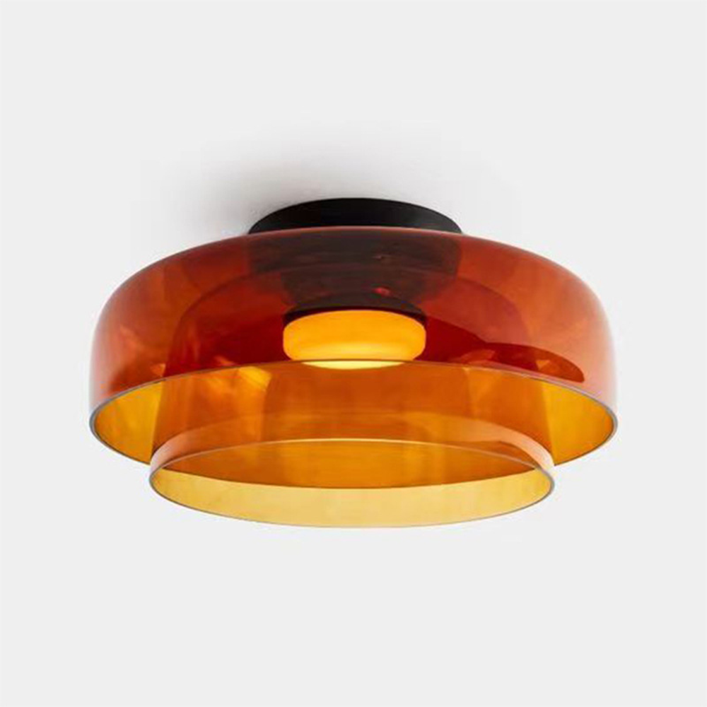 Scandinavian Artisan Glass Ceiling Pendant