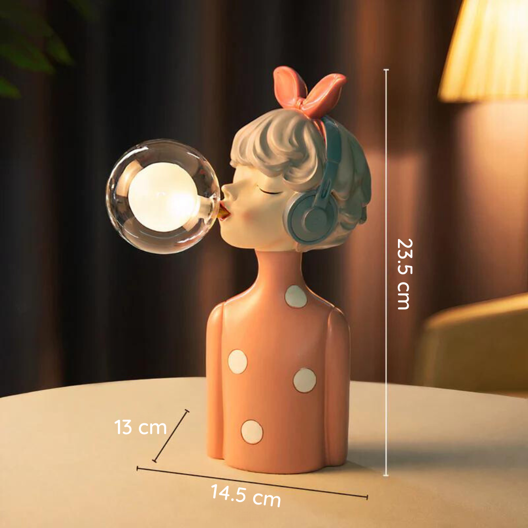 Variant image for Elegant Table Lamp with Unique Design for Bedside or Living Room-2
