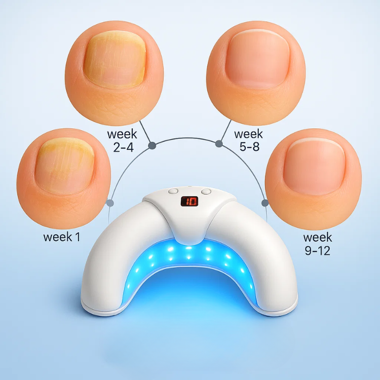 Precision LED Therapy for Nail Health