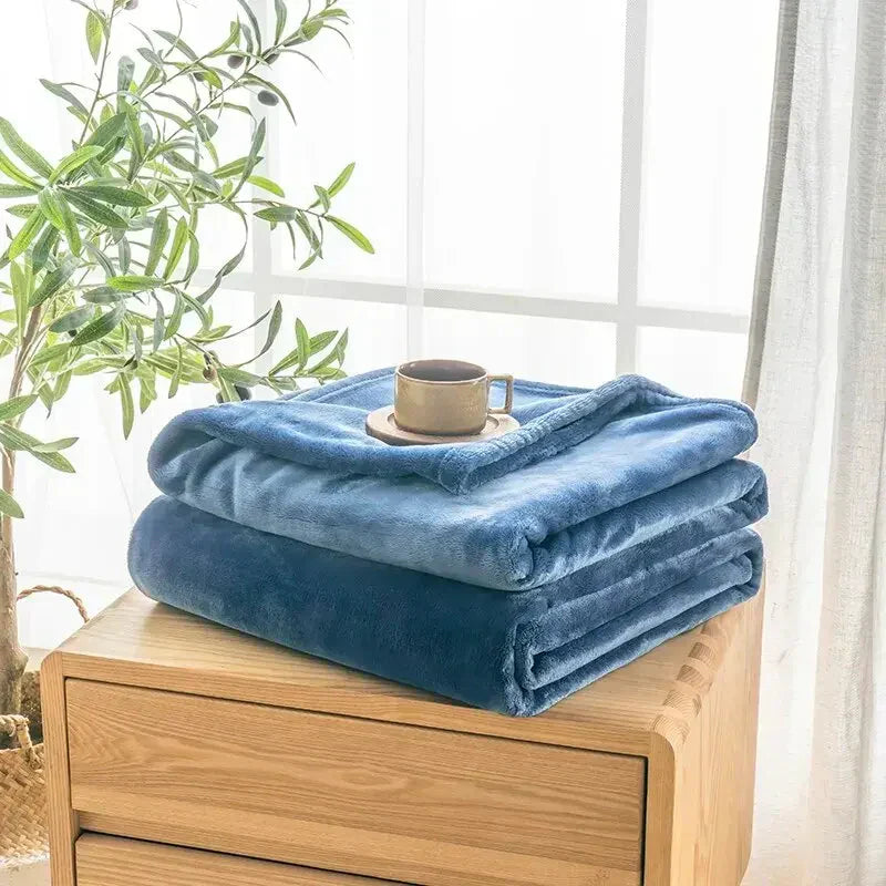 Warmth Throw Blanket for Chilly Evenings