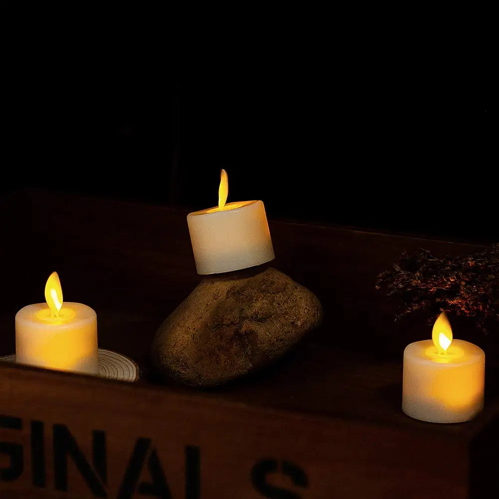 Remote-Controlled Flameless LED Candle Set