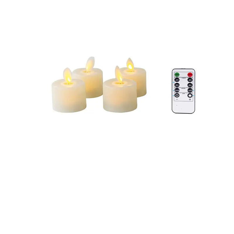 Remote-Controlled Flameless LED Candle Set