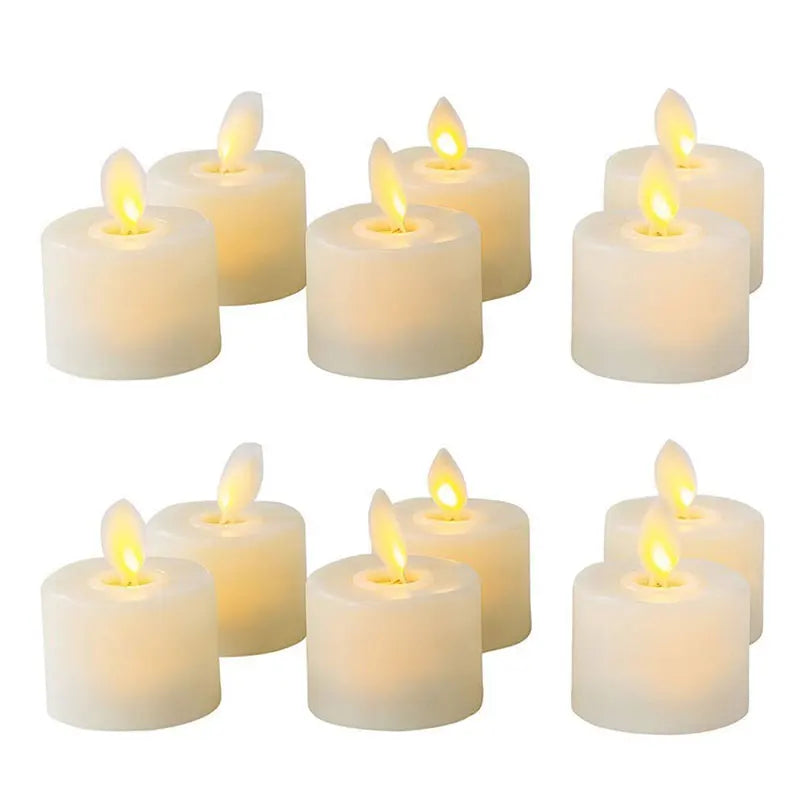 Remote-Controlled Flameless LED Candle Set