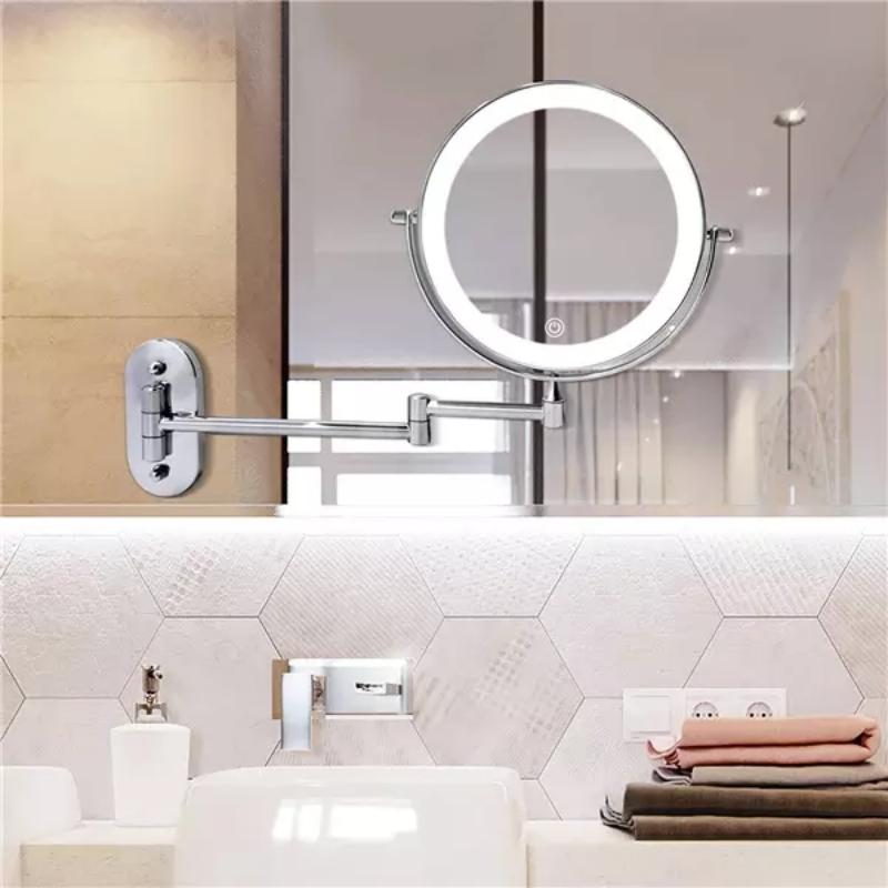 Magnified Rechargeable LED Makeup Mirror