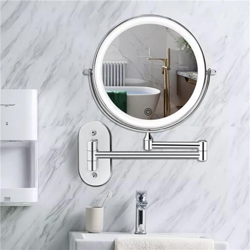 Magnified Rechargeable LED Makeup Mirror