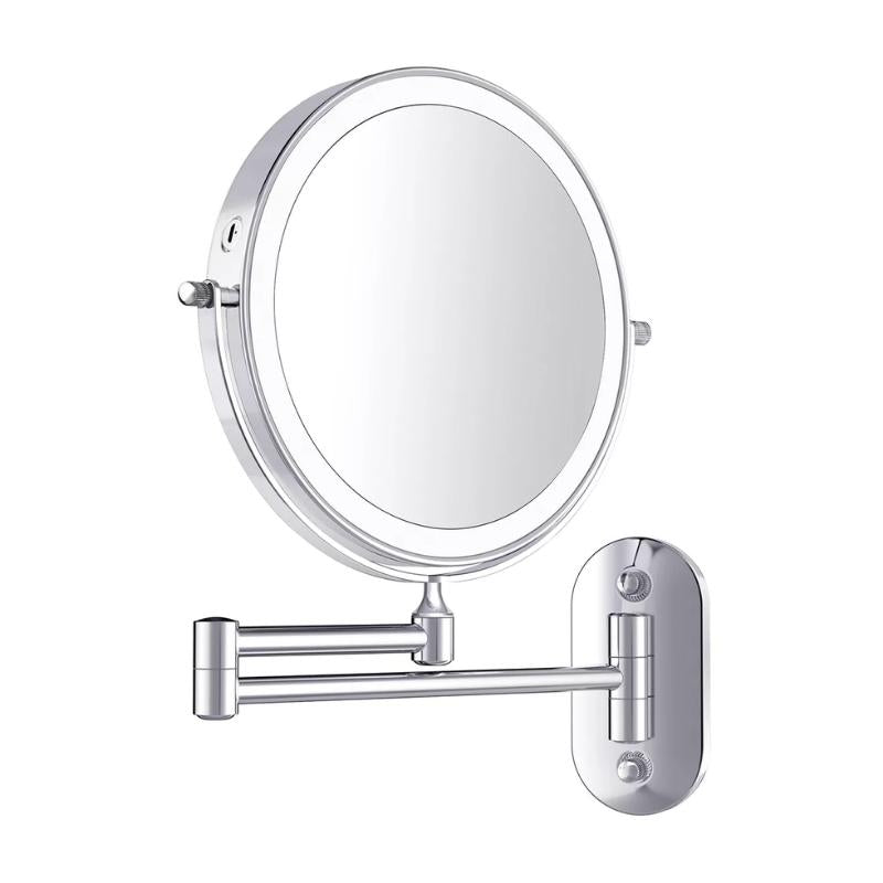 Magnified Rechargeable LED Makeup Mirror