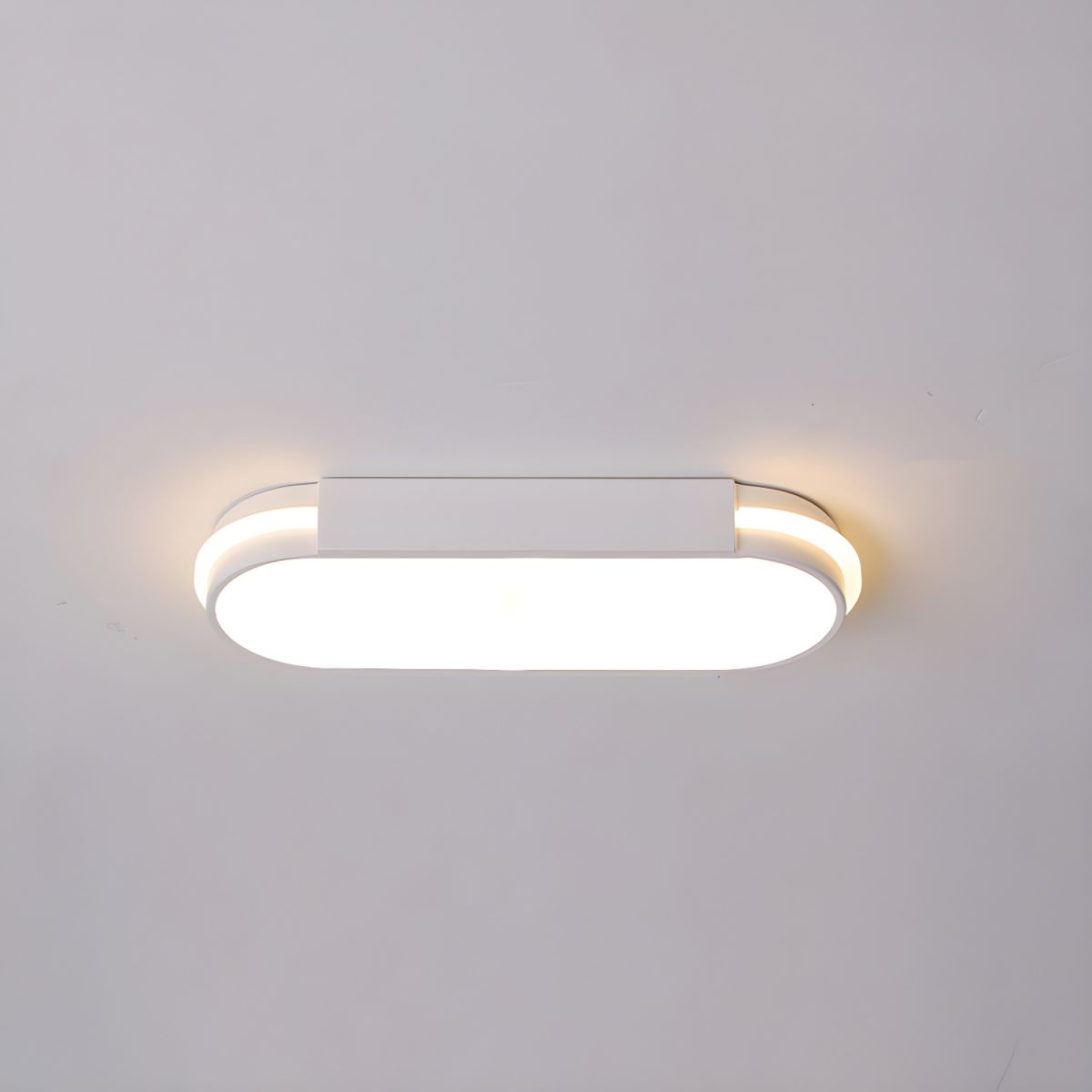 Industrial-Inspired Flush Mount LED Ceiling Lights