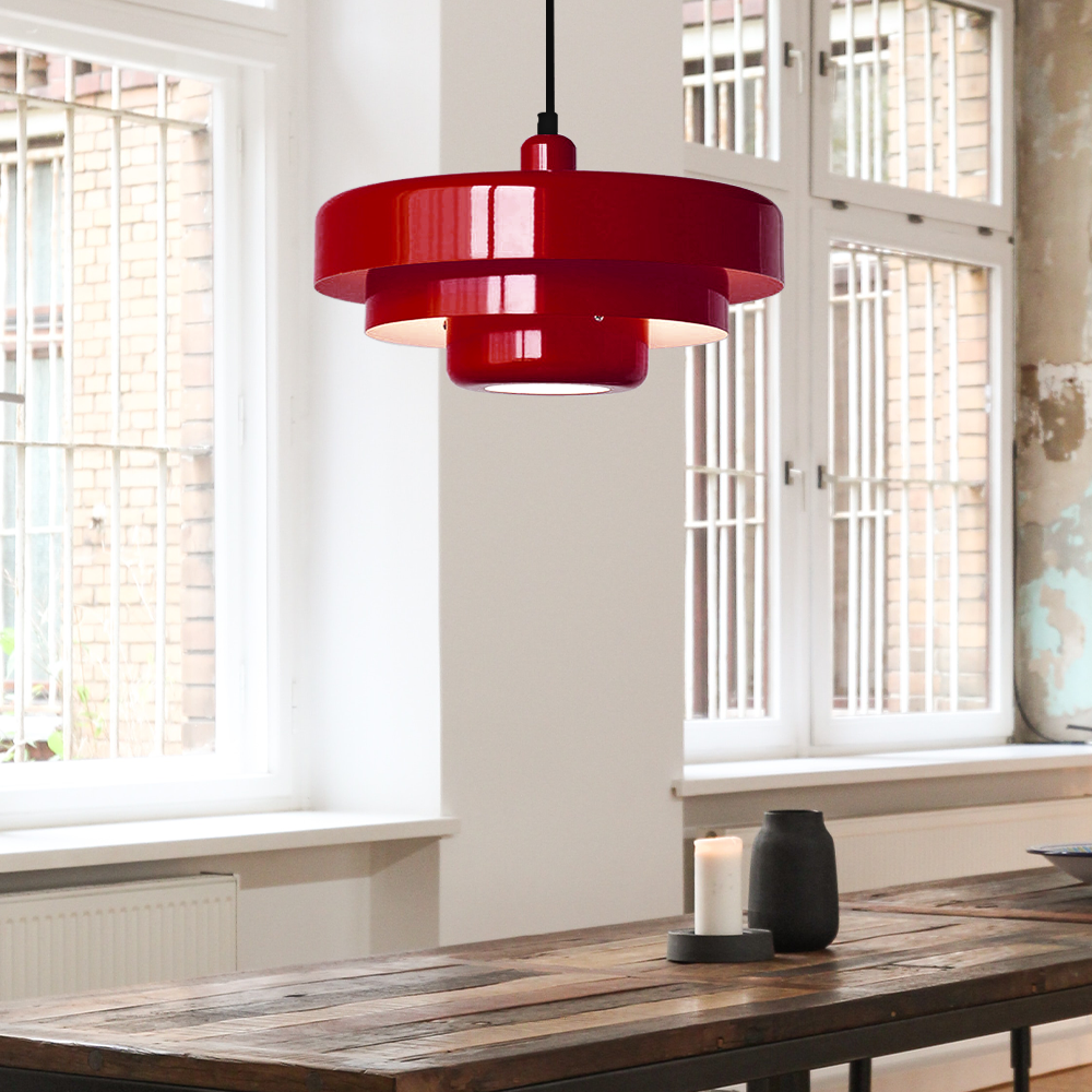 Retro Pendant Light with a Creative Twist