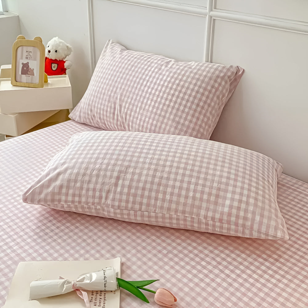Cozy & Soft Touch Checkered Pillowcase