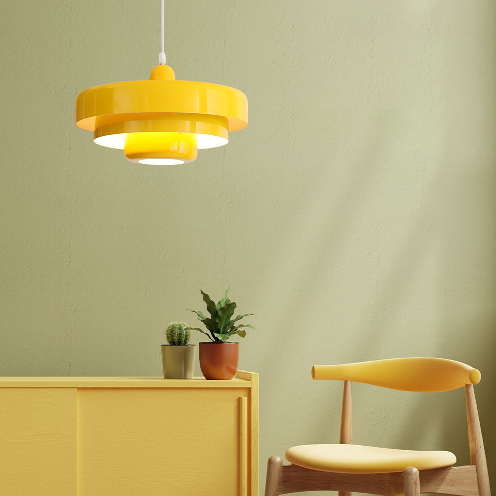 Retro Pendant Light with a Creative Twist