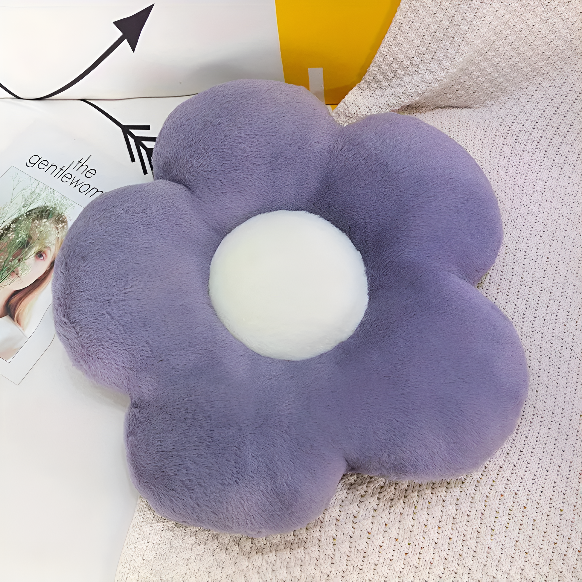 Floral Shaped Floor Pillow