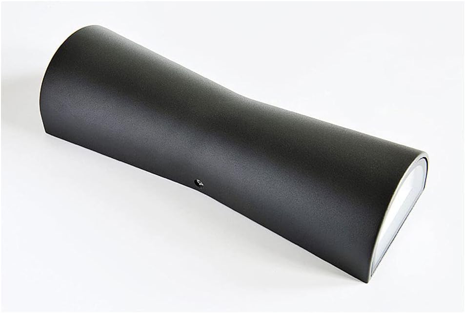 Modern Cylindrical Dual-Glow Outdoor LED Wall Lamp