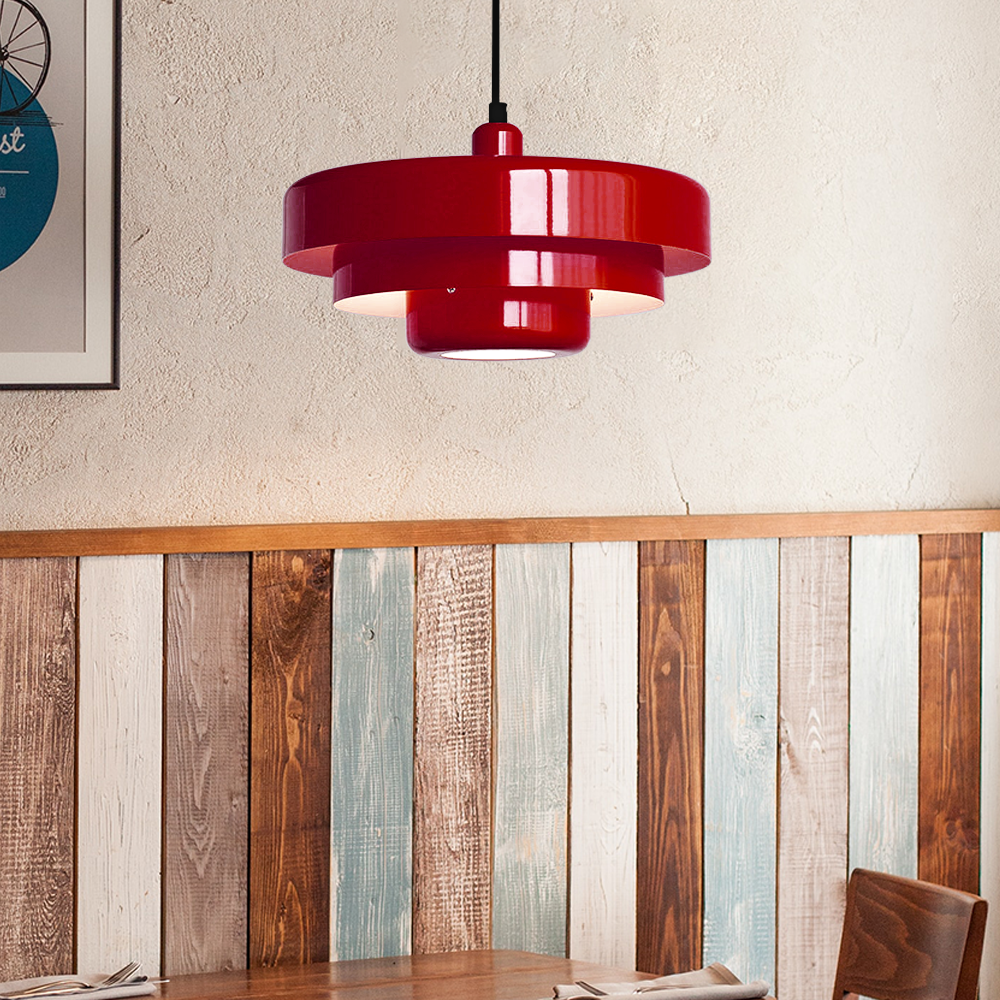 Retro Pendant Light with a Creative Twist