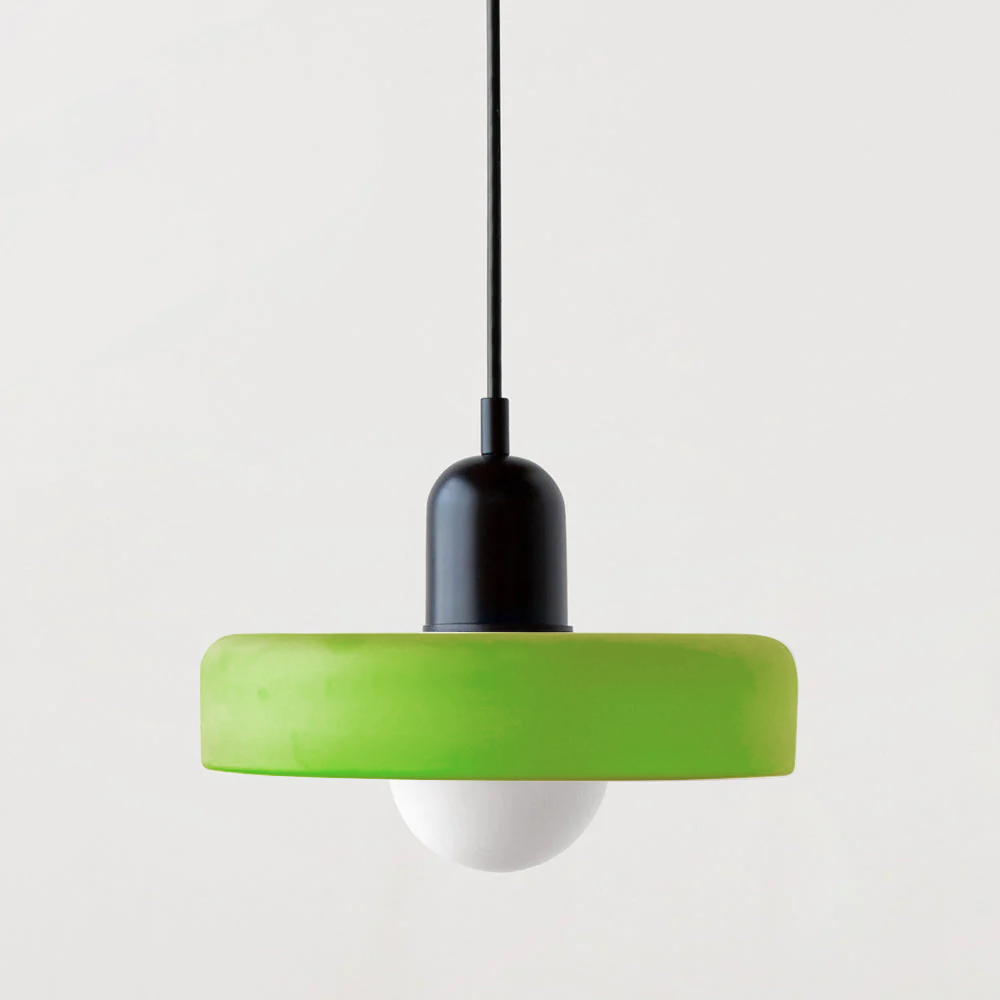 Variant image for Colorful Glass Pendant Lamp with Adjustable Suspension for Kitchen Lighting-6