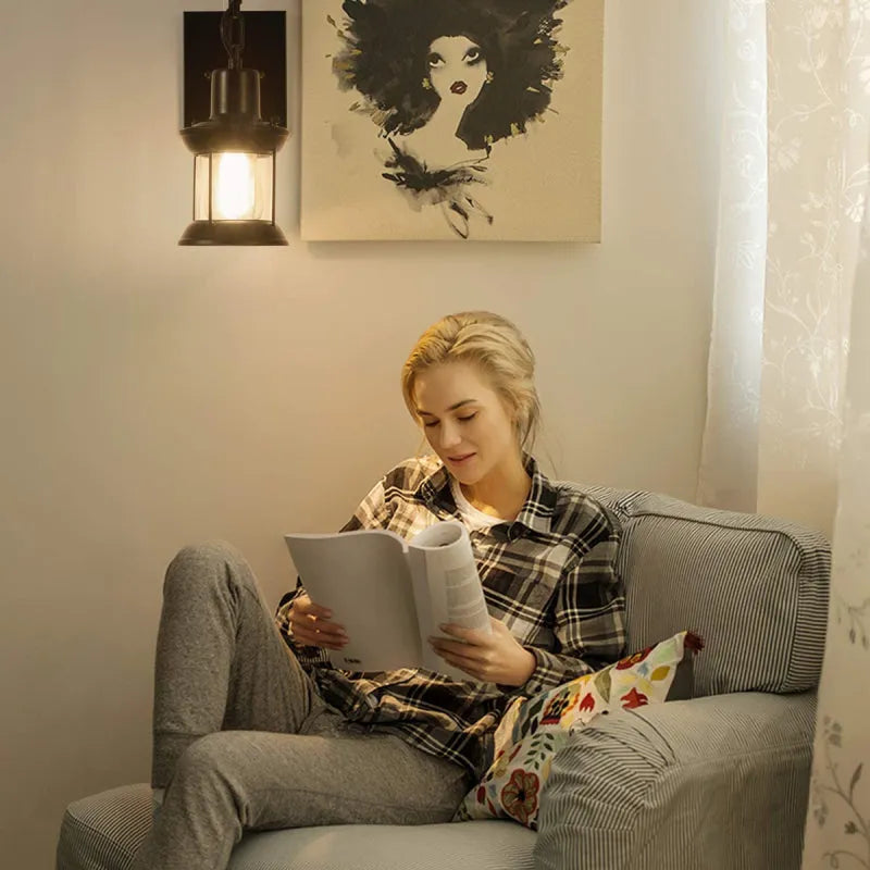 Vintage Industrial Indoor Wall Sconce