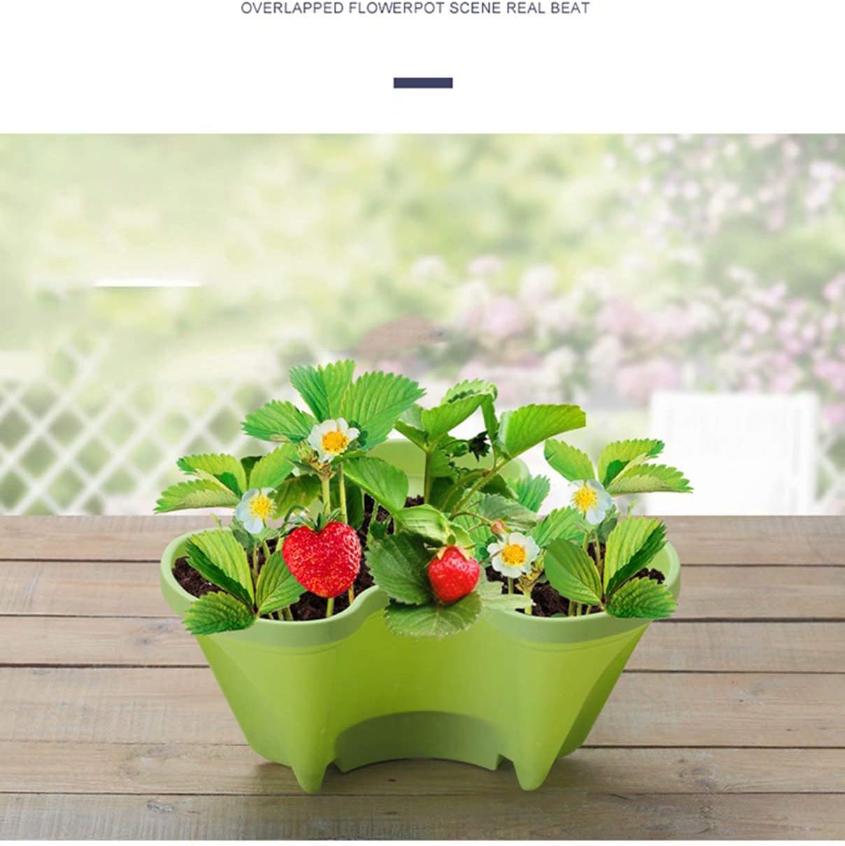 Space-Saving 6-Tier Stackable Garden Tower