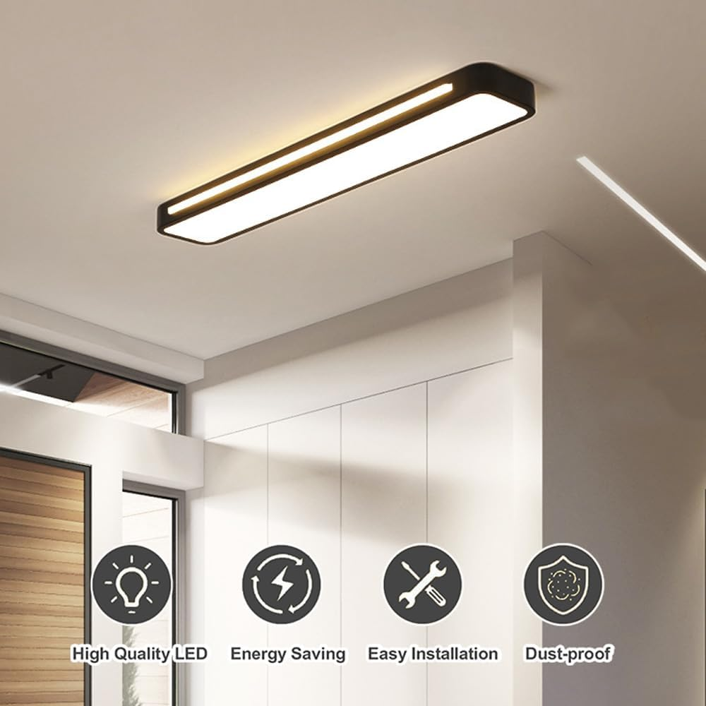 Minimalist Linear LED Ceiling Light